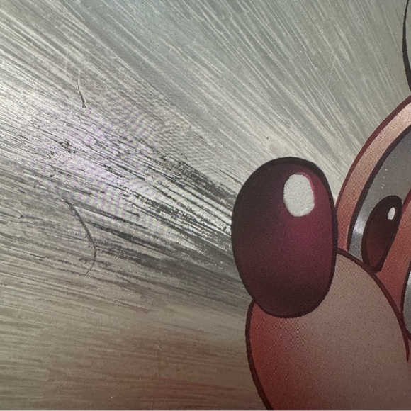 Walt Disney Company Baby Minnie Mouse Foil Art Wall Nursery Decor Vintage 1984 - Picture 2 of 4